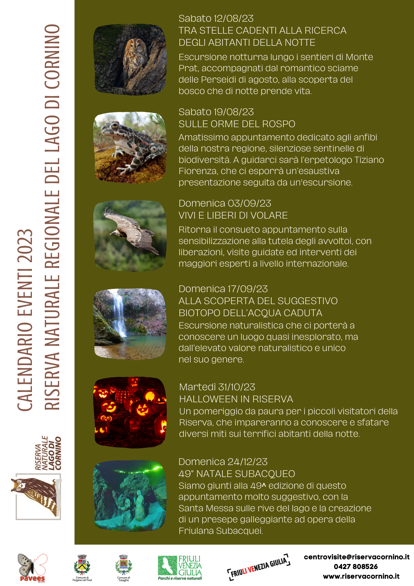 riserva naturale del lago di cornino